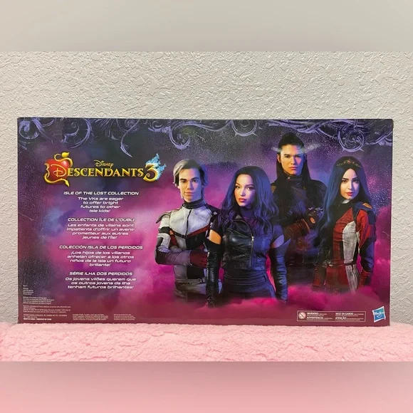 Disney Descendants 3 Isle of The Lost 4-Pack Doll Collection
